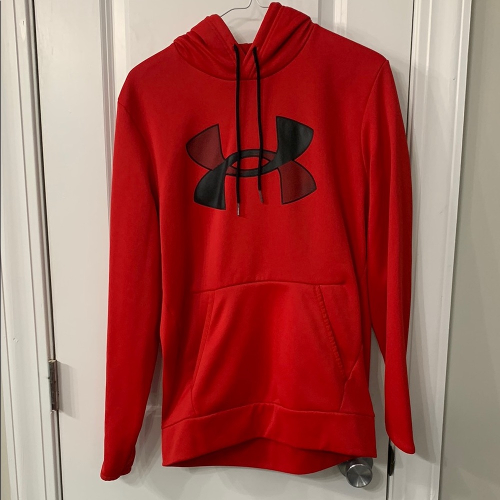 Under Armour Men's Red Hoodie